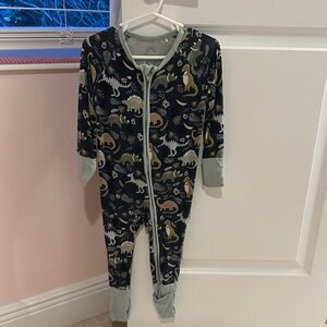 Dinosaur Adventure Kids Footie Pajamas